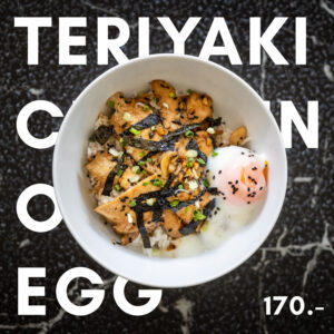 Teriyaki Chicken On Egg