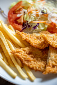 Flat Fish and Chips