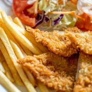Flat Fish and Chips