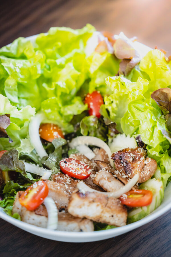 Pork Steak Onion Salad