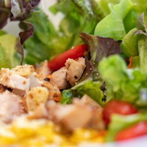 Chicken Garlic Egg Salad