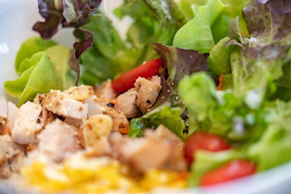 Chicken Garlic Egg Salad