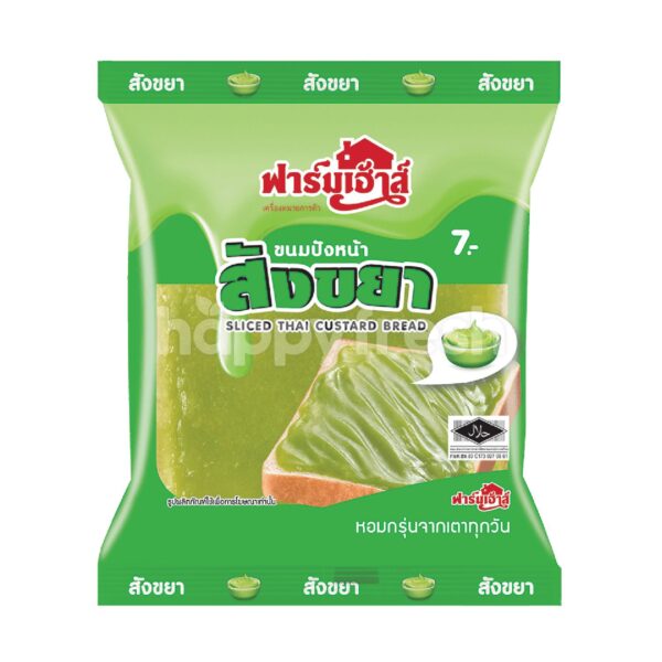 สังขยา Sliced Thai Custard Bread
